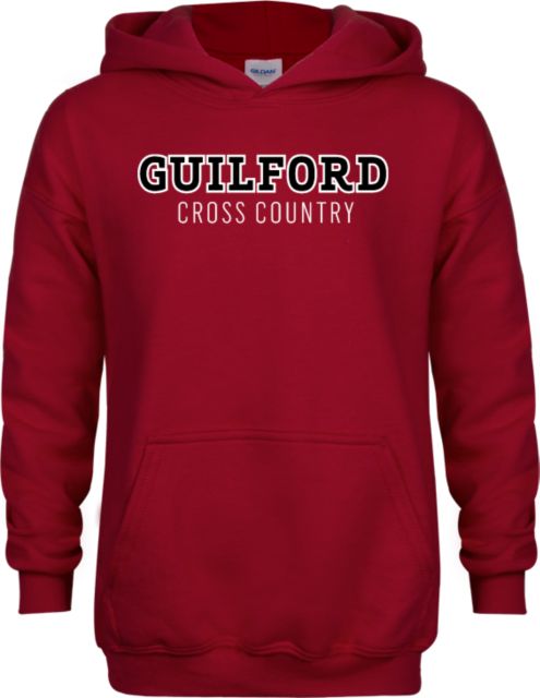 Guilford College Youth Fleece Hoodie Guilford - Cross Country - ONLINE ONLY