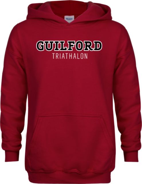Guilford College Youth Fleece Hoodie Guilford - Triathalon - ONLINE ONLY