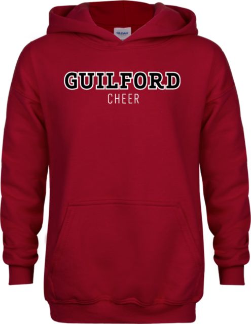 Guilford College Youth Fleece Hoodie Guilford - Cheer - ONLINE ONLY