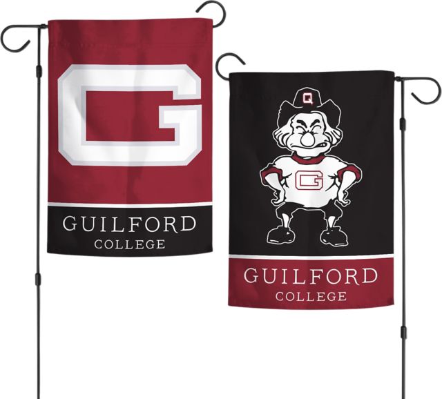 Guilford College Quakers 12 x 18 Garden Flag